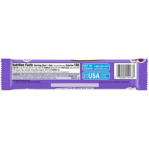 All City Candy Laffy Taffy Stretchy & Tangy Grape Candy Bar 1.5 oz. Ferrara Candy Company For fresh candy and great service, visit www.allcitycandy.com