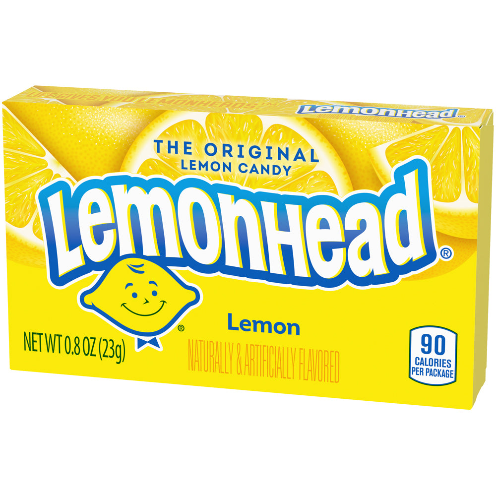 Lemonhead Lemon Candy .8oz. Box All City Candy