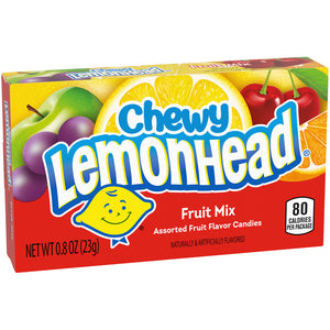 All City Candy Chewy Lemonhead Fruit Mix Assorted Fruit Candies 0.8-oz. Box For fresh candy and great service, visit www.allcitycandy.com