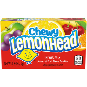 All City Candy Chewy Lemonhead Fruit Mix Assorted Fruit Candies 0.8-oz. Box For fresh candy and great service, visit www.allcitycandy.com