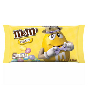 All City Candy M&M's Peanut Chocolate Candies Easter - 10-oz. Bag 1 Bag Mars Chocolate For fresh candy and great service, visit www.allcitycandy.com