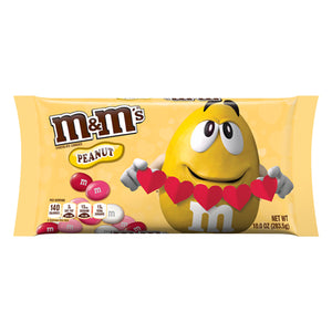 All City Candy M&M's Peanut Milk Chocolate Candies Valentine - 10-oz. Bag Mars Chocolate For fresh candy and great service, visit www.allcitycandy.com