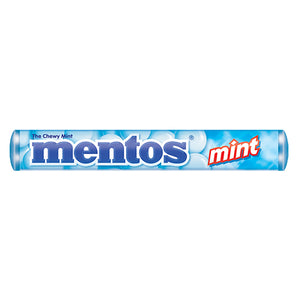 All City Candy Mentos Natural Flavor Mint Chewy Mints - 1.32-oz. Roll Mints Perfetti Van Melle For fresh candy and great service, visit www.allcitycandy.com