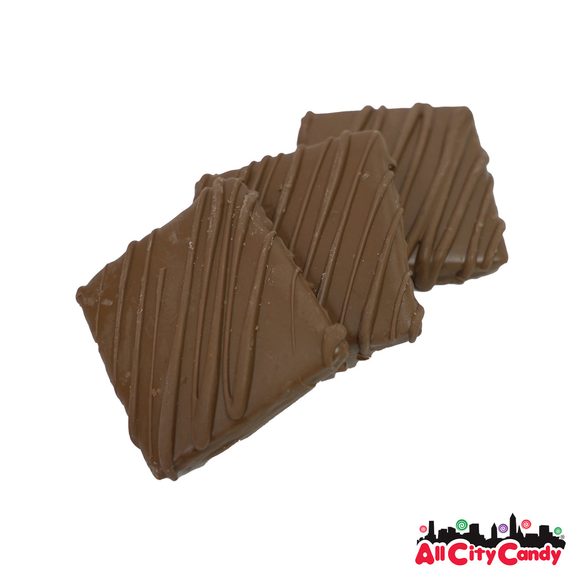 Papa Z's Dark Chocolate Peanut Butter Pretzel Bites - 1/2 LB - All City  Candy
