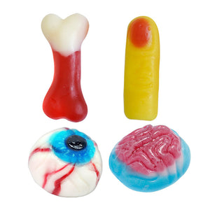 All City Candy Missing Body Parts Gummi Candy - 4.5-oz. Bag Halloween Vidal Candies For fresh candy and great service, visit www.allcitycandy.com
