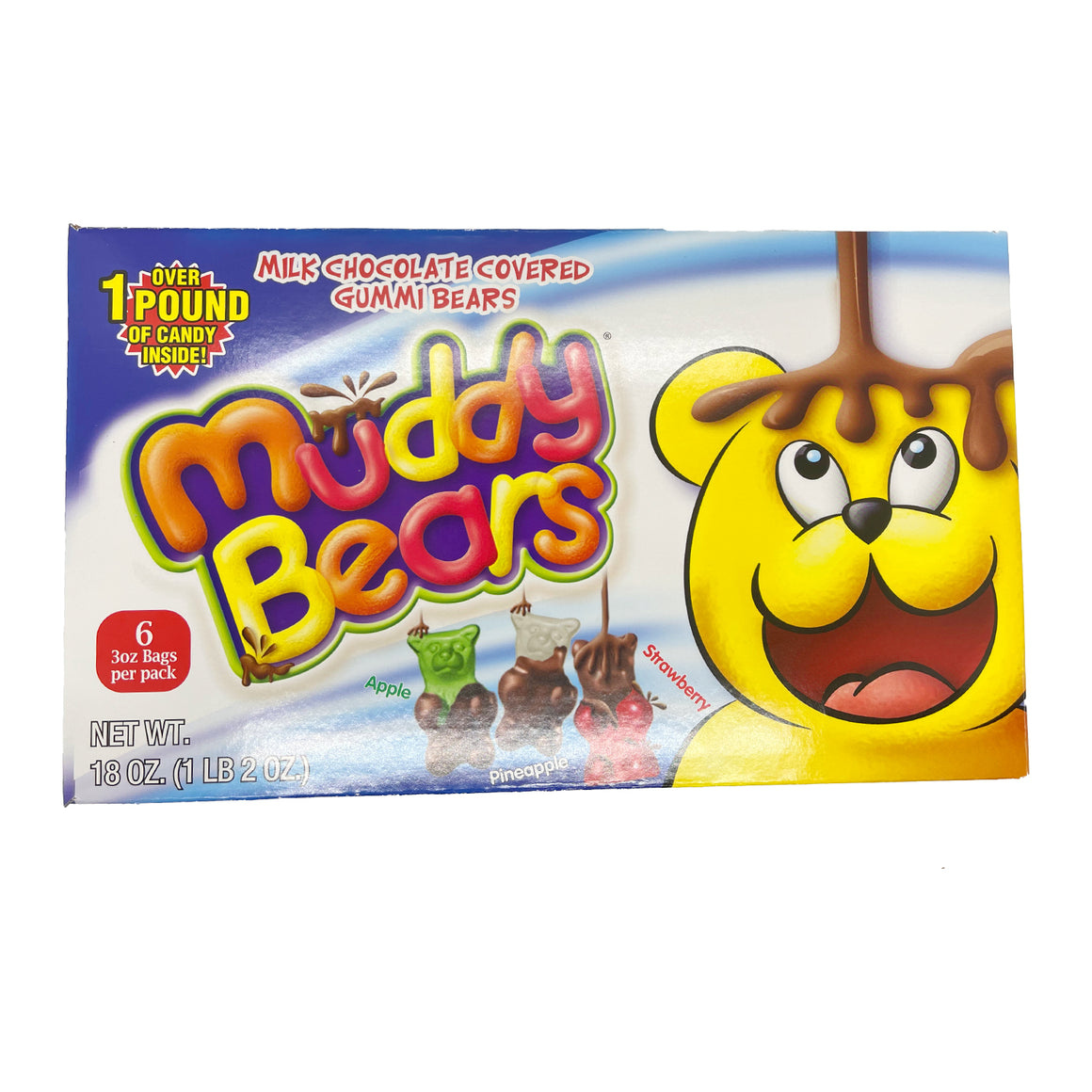 All City Candy Ginormous Muddy Bears 18 oz. Gift Box Gummi Taste of Nature Inc. For fresh candy and great service, visit www.allcitycandy.com