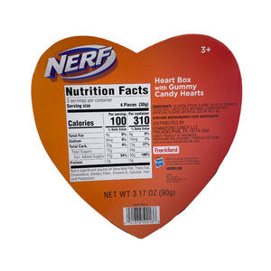 All City Candy Nerf Finger Football Heart 3.17 oz. Box Frankford Candy For fresh candy and great service, visit www.allcitycandy.com