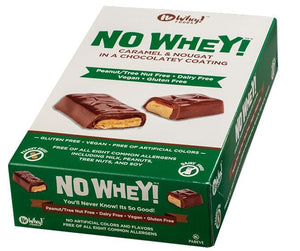 All City Candy No Whey! Caramel and Nougat Candy Bar - 2 oz. Case of 12 No Whey! For fresh candy and great service, visit www.allcitycandy.com