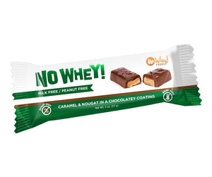 All City Candy No Whey! Caramel and Nougat Candy Bar - 2 oz. No Whey! For fresh candy and great service, visit www.allcitycandy.com