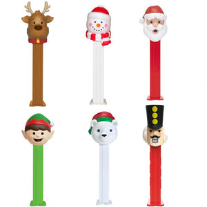 All City Candy PEZ - Christmas Collection 1 Piece Blister Pack Christmas PEZ Candy For fresh candy and great service, visit www.allcitycandy.com