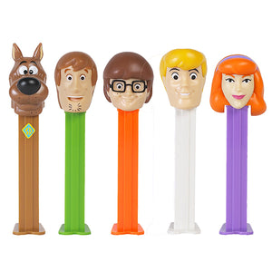 All City Candy PEZ Scooby-Doo Collection Candy Dispenser - 1 Piece Blister Pack Novelty PEZ Candy For fresh candy and great service, visit www.allcitycandy.com