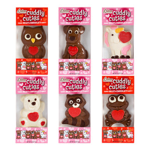 Palmer Cuddly Cuties Chocolate Valentine's Candy 2.5 oz.