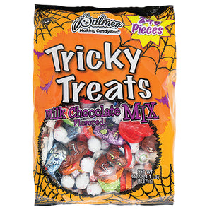 All City Candy Palmer Tricky Treats Milk Chocolate Flavored Halloween Mix - Bag of 246 Halloween R.M. Palmer Company For fresh candy and great service, visit www.allcitycandy.com