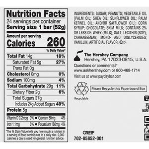 All City Candy PayDay Chocolatey Candy Bar 1.85 oz. Candy Bars Hershey's For fresh candy and great service, visit www.allcitycandy.com