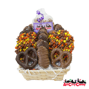 Peanut Butter Lover's Collection Gourmet Chocolate Covered Treat Gift Basket