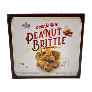 All City Candy Sophie Mae Peanut Brittle Bites 4 oz Box Atkinson's Candy For fresh candy and great service, visit www.allcitycandy.com