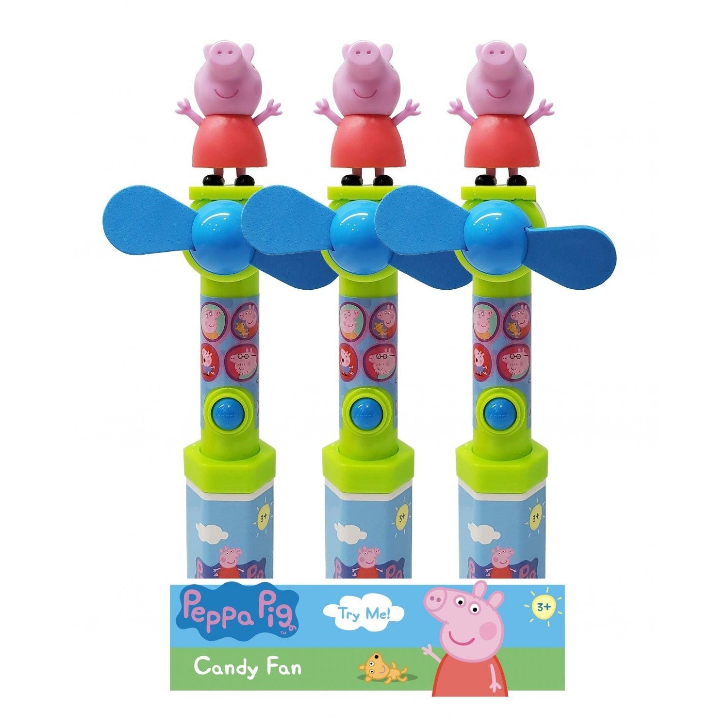 Peppa Pig Character Fan Candy Toy - All City Candy