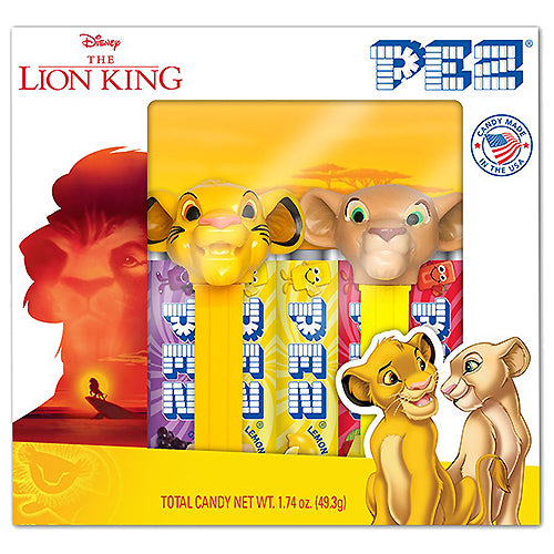 PEZ Disney The Lion King Candy Dispenser Twin Pack Gift Box