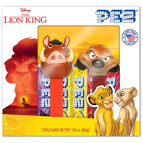 PEZ Disney The Lion King Candy Dispenser Twin Pack Gift Box