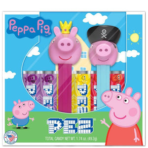 All City Candy PEZ - Peppa Pig Twin Gift Princess Peppa and Pirate George Set PEZ Candy For fresh candy and great service, visit www.allcitycandy.com