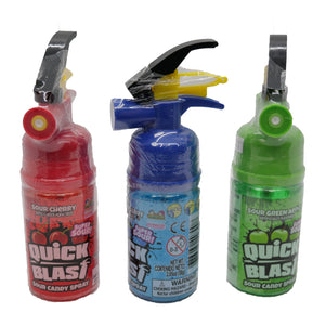 All City Candy Quick Blast Sour Candy Spray - 2.05-oz. Bottle 1 Bottle Novelty Kidsmania For fresh candy and great service, visit www.allcitycandy.com