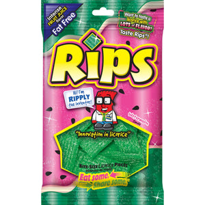 Rips Bite-Size Watermelon Pieces 4 oz. Bag. For fresh candy and great service, visit www.allcitycandy.com