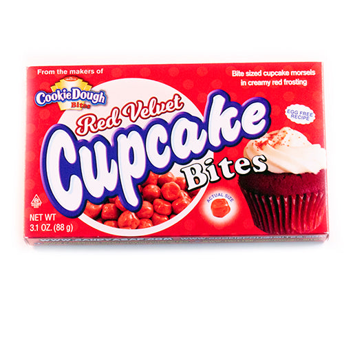 All City Candy Red Velvet Cupcake Bites - 3.1-oz. Theater Box Taste of Nature Inc. For fresh candy and great service, visit www.allcitycandy.com