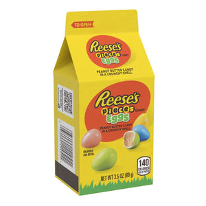 Reese's Pieces Peanut Butter Pastel Eggs - 3.5-oz. Carton