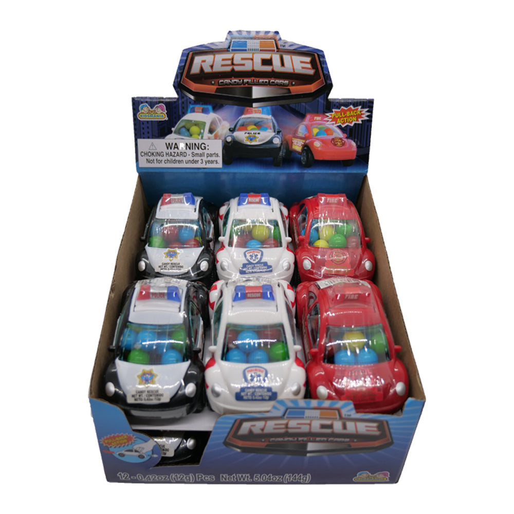 Kidsmania Rescue Candy Kidsmania Rescue Candy Filled Car 0.42 oz. - All City Candy