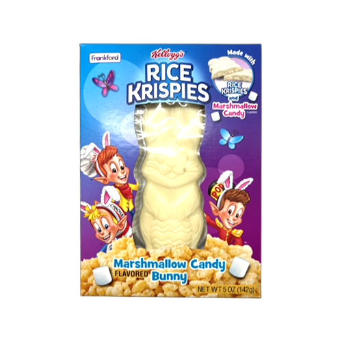Rice Krispies Marshmallow Candy Bunny 5 oz. All City Candy