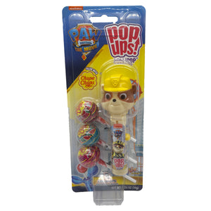 All City Candy Flix Pop ups! Lollipop Paw Patrol Blister Card 1.26 oz. Rubble Novelty Flix Candy For fresh candy and great service, visit www.allcitycandy.com