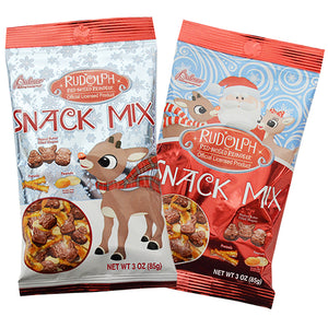 All City Candy Rudolph Snack Mix 3 oz. Bag Christmas R.M. Palmer Company For fresh candy and great service, visit www.allcitycandy.com