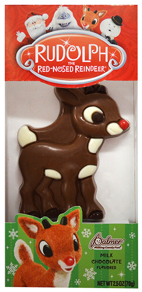Palmer Milk Chocolate Flavored Rudolph and Pals Characters Stocking Stuffers 2.5 oz