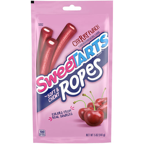 All City Candy SweeTARTS Cherry Punch Soft & Chewy Ropes Candy - 5-oz. Bag Ferrara Candy Company For fresh candy and great service, visit www.allcitycandy.com