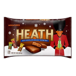 All City Candy Hershey's Christmas Heath Miniatures 10 oz. Bag For fresh candy and great service, visit www.allcitycandy.com