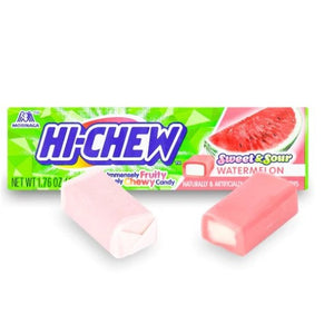 All City Candy Hi-Chew Watermelon Fruit Chews - 1.76-oz. Bar For fresh candy and great service, visit www.allcitycandy.com