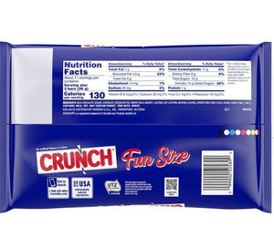 Nestle Crunch Fun-Size Bars - 10-oz. Bag For fresh candy and great service, visit www.allcitycandy.com