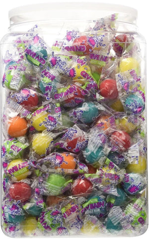 All City Candy Cry Baby Extra Sour Bubble Gum - Tub of 240 Gum/Bubble Gum Concord Confections (Tootsie) For fresh candy and great service, visit www.allcitycandy.com