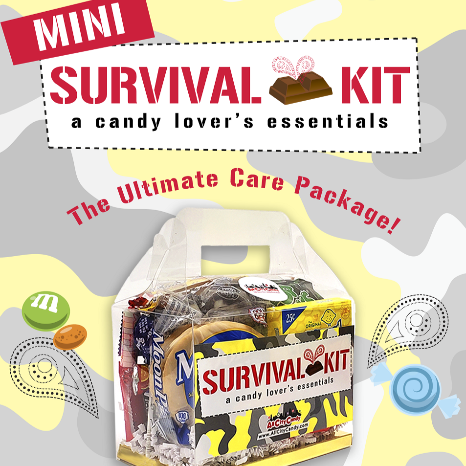 Mini Survival Kit Candy Gift Pack, Men's, Size: One Size