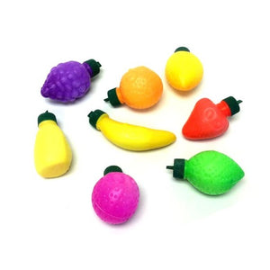 All City Candy Candy Powder Filled Plastic Fruits Medley - 72-Piece Bag Powdered Candy Bee International Candy For fresh candy and great service, visit www.allcitycandy.com