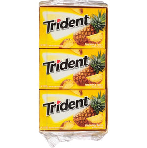 All City Candy Trident Single Pineapple Twist 14 stick pack Gum/Bubble Gum Mondelez International For fresh candy and great service, visit www.allcitycandy.com