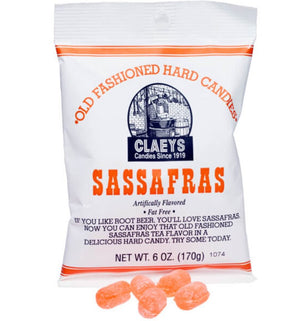 All City Candy Claeys Sassafras Old Fashioned Hard Candies - 6-oz. Bag Hard Claeys Candies 1 Bag For fresh candy and great service, visit www.allcitycandy.com