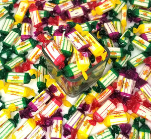 All City Candy Assorted Sours Hard Candy - 3 LB Bulk Bag Bulk Wrapped Atkinson's Candy For fresh candy and great service, visit www.allcitycandy.com