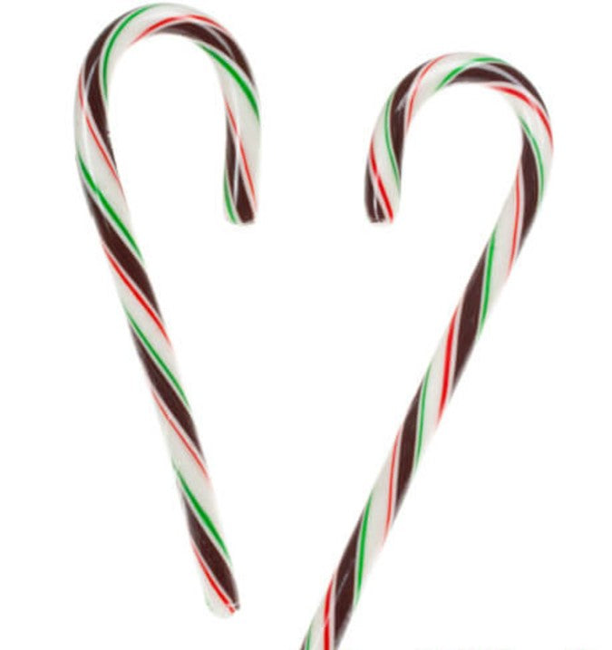 Hershey's Christmas Chocolate Mint Candy Cane 5.28 oz. Box - All