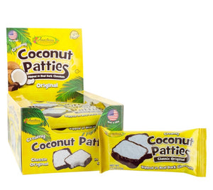 All City Candy Classic Original Coconut Patties 2-Pack 2.5-oz. Candy Bars Anastasia Confections Case of 20 For fresh candy and great service, visit www.allcitycandy.com