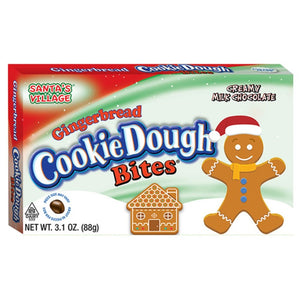 All City Candy Santa's Village Christmas Gingerbread Cookie Dough Bites 3.1 oz. Christmas Taste of Nature Inc For fresh candy and great service, visit www.allcitycandy.com