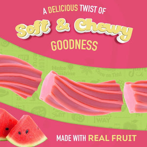 All City Candy Wiley Wallaby Soft and Chewy Watermelon Licorice 4 oz. Bag Licorice Kenny's Candy Company For fresh candy and great service, visit www.allcitycandy.com