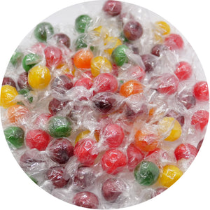 All City Candy Assorted Fruit Sour Balls Hard Candy - 4.85-lb. Bulk Bag Bulk Wrapped Quality Candy Company For fresh candy and great service, visit www.allcitycandy.com