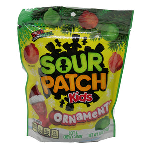 All City Candy Sour Patch Kids Festive Ornaments - 10 oz. Bag For fresh candy and great service, visit www.allcitycandy.com