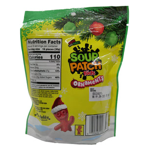 All City Candy Sour Patch Kids Festive Ornaments - 10 oz. Bag For fresh candy and great service, visit www.allcitycandy.com